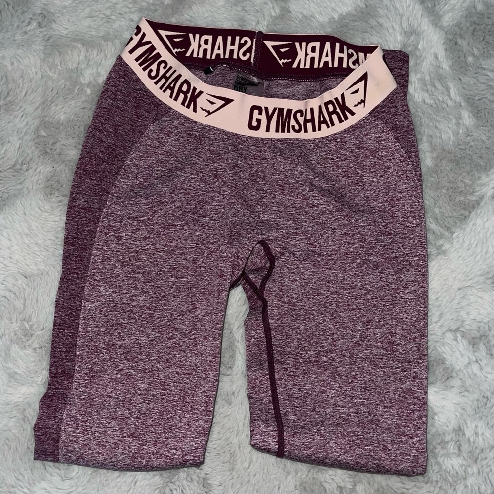Gymshark Burgundy Dry Fit Leggings